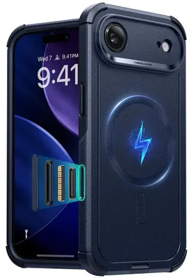 Produktbild von ESR - Cyber HaloLock Schutzhülle für iPhone 17 Air - blau