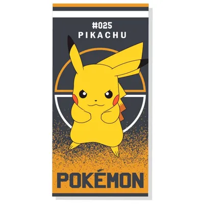 Immagine prodotto di Asciugamano da spiaggia in cotone Pokemon Pikachu #25 140x70CM