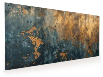 Produktbild von Küchenrückwand Spritzschutz Glas mit Motiv verwitterte Wand 40 x 40 cm