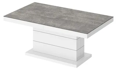 Produktbild von Design Couchtisch Tisch H-333 höhenverstellbar ausziehbar Esstisch