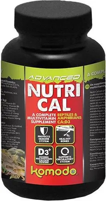 Immagine prodotto di Komodo Nutri-Cal 1kg - vitamine e calcio per tartarughe e lucertole komodo