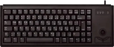Produktbild von CHERRY G84-4400, Volle Größe (100%), Kabelgebunden, USB, QWERTY, Schwarz