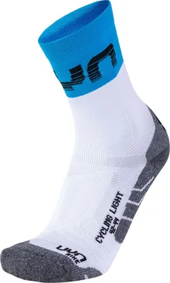 Produktbild von UYN Cycling Light Fahrradsocken Herren white/indigo bunting 39-41