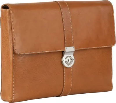 Produktbild von LEONHARD HEYDEN Aktenmappe mit Laptopfach Bergamo Conference Briefcase Light Brown braun