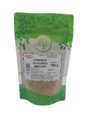 Zdjęcie produktu dla Cynamon cejloński mielony 150 g