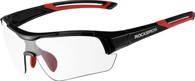 Produktbild von ROCKBROS Verfärbung Fahrradbrille Sonnenbrille Radsport UV Schutz Schwarz Rot
