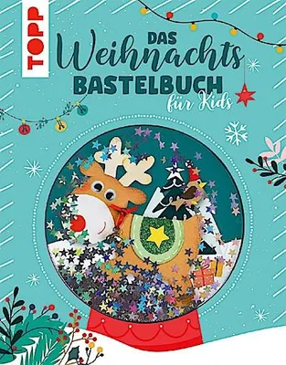 Produktbild von Das Weihnachtsbastelbuch für Kids