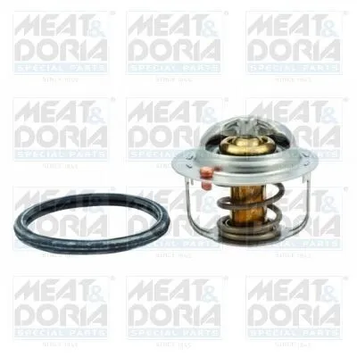 Produktbild von MEAT & DORIA Thermostat Kühlmittel 82°C für SUZUKI SWIFT III (MZ, EZ) JIMNY (FJ) Grand Vitara II SUV (JT, TE, TD) SX4 (EY, GY) Grand Vitara I SUV