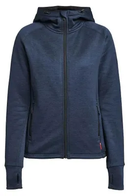 Productafbeelding van Tenson - "Txlite" hoodie met volledige rits voor dames, model ET853 (maat L), donkerblauw