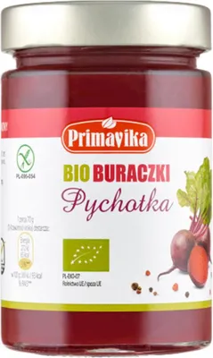 BURACZKI TARTE PYCHOTKA BEZGLUTENOWE BIO 280 g - PRIMAVIKA