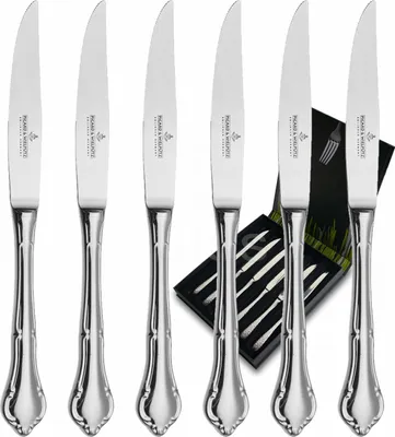 Produktbild von Picard & Wielpütz, Serie ' Palazzo ', 6er Geschenkbox mit Hohlheft-Steakmessern, 6 Stück, Nr.6121 121536