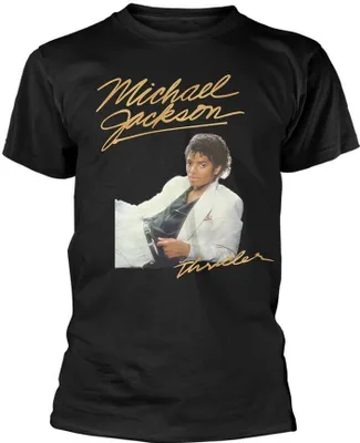 Produktbild von Michael Jackson - "Thriller" T-Shirt für Herren/Damen Uni PH1148 (XL) (Schwarz)