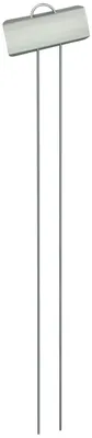 Produktbild von GardenMate® 25er Set Pflanzschilder Poster XL 55 cm aus Metall