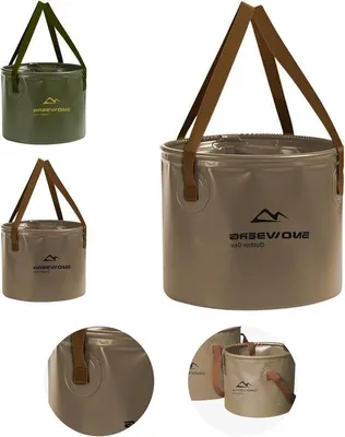 Produktbild von Kollaboratives Camping-Waschbecken 20 l Kaki