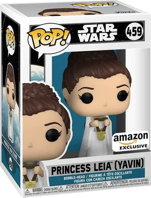 Produktbild von Star Wars - Princess Leia (Yavin) 459 Amazon Exclusive - Funko Pop! - Vinyl Figur