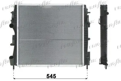 Produktbild von FRIGAIR 0109.3092 Kühler Wasserkühler Motorkühler für RENAULT KANGOO (KC0/1) KANGOO Express (FC0/1)