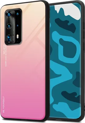 Produktbild von Cadorabo Hülle für Huawei P40 PRO / P40 PRO+ Schutz Hülle in Schwarz Handyhülle TPU Etui Cover Case Tempered Glas