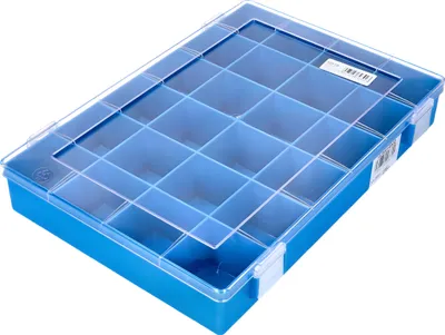 Produktbild von Sortierkasten Hünersdorff Classic 225x335x55mm 24 Fächer
