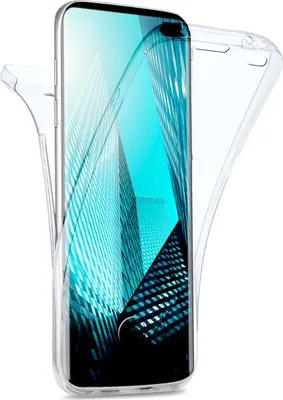 Produktbild von Double-Case für Samsung Galaxy S10+, Farbe:Crystal