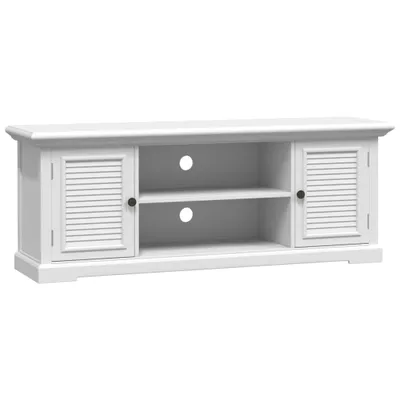 Obrázek produktu pro vidaXL TV skříňka bílá 110x30x41 cm materiál na bázi dřeva