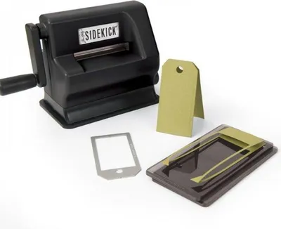 Produktbild von Sizzix Sidekick Starter Kit Stanz- und Prägemaschine - Black - by Tim Holtz