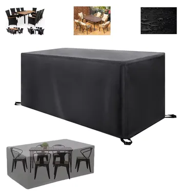 Image de Housse imperméable pour meubles de jardin, avec cordon de serrage