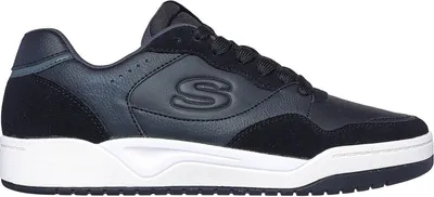 Produktbild von Skechers Koopa Volley Low Lifestyle Black Knit/ White Größe EU 45
