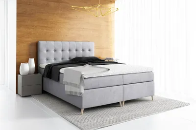 Produktbild von Boxspringbett Schlafzimmerbett ASGER 180x200cm inkl.Bettkasten