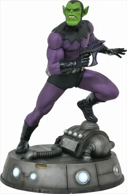 Produktbild von Diamond Select Toys – Marvel Comic Gallery: Skrull-PVC-Diorama
