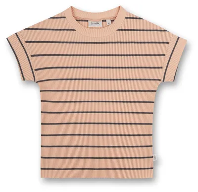 Produktbild von Sanetta Pure Mädchen T-Shirt rosa Ringel 74