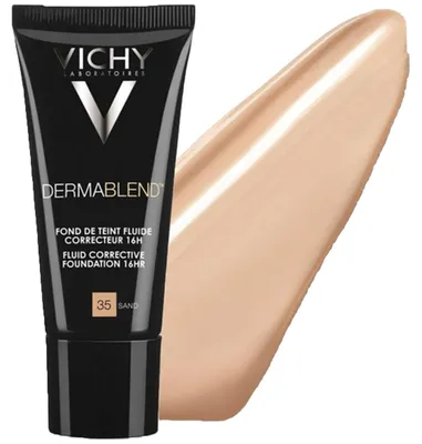 Productafbeelding van Vichy - Dermablend Foundation 35 Sand - 30 ml