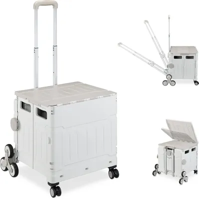Produktbild von relaxdays Einkaufstrolley Treppensteiger
