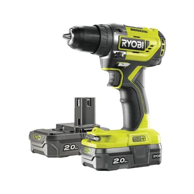 Image de Ryobi R18DD5-220S Perceuse/visseuse sans fil 18 V + 2X 2AH Battery + ONE+ Charger