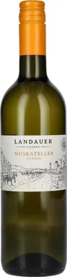 Produktbild von Landauer Gisperg Muskateller lieblich 10% Vol. 0,75l