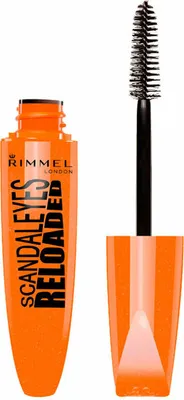 Produktbild von Rimmel Scandaleyes Reloaded, Schwarz, Black, Verlängerung, Volumengebend, 12 ml, 24 h, Aqua/water/eau, Cera Alba/beeswax/cire D'abeille, Ammonium Acrylates Copolymer, Propylene Glycol,...