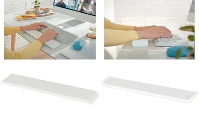 Produktbild von Leitz Ergo Cosy, Grau, 71 mm, 22 mm, 437 mm, 790 g, 71 x 22 x 437 mm
