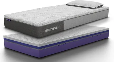Zdjęcie produktu dla Materac SPIMSI Harmony MEDIUM HARD - 90 x 200 cm