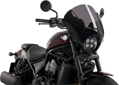 Immagine prodotto di Cupolino PUIG semicarenato fumè chiaro per Honda rebel