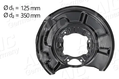 Produktbild von AIC 55100 Ankerblech Spritzblech Bremsscheibe passend für MERCEDES-BENZ E-Klasse Limousine (W211) Hinten Rechts