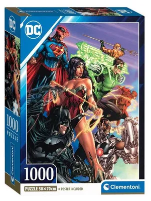 Zdjęcie produktu dla Clementoni Układanka Batman, 1000 elementów.