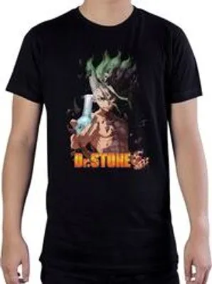 Produktbild von Dr. Stone Senku T-Shirt, 100% Baumwolle, 150g/m², offiziell lizenziert