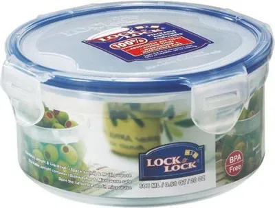 Image de Récipient alimentaire LOCK, volume 600 ml, diamètre 12, 1 cm