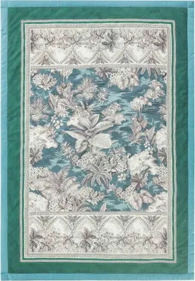 Produktbild von Bassetti Baumwoll-Plaid BOBOLI Farbe VERDE V1 Größe 240x250