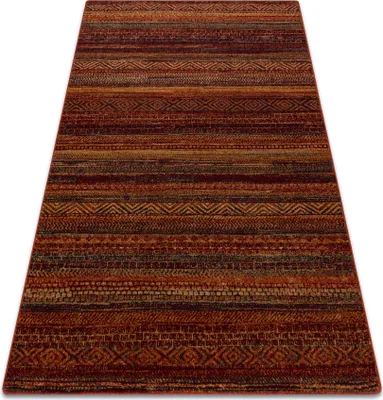 Produktbild von Wollteppich OMEGA BAKU red rot 66x100 cm