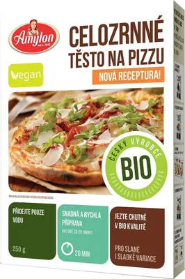 MIESZANKA NA CIASTO NA PIZZĘ BIO 250 g - AMYLON