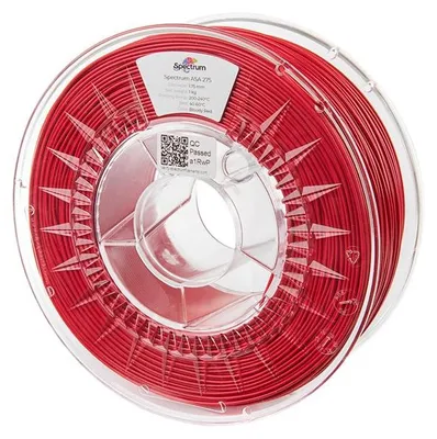 Immagine prodotto di Filamento 3D Spectrum, ASA 275, 1,75 mm, 1000 g, 80300, rosso sangue
