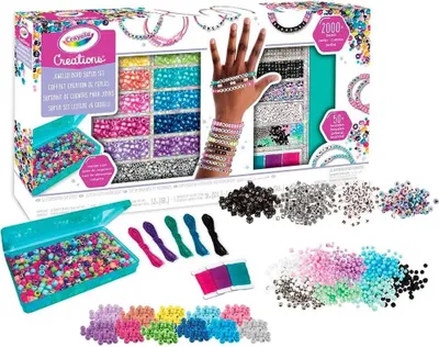 Image de Crayola - Creatations Super Set - Lettres et bijoux