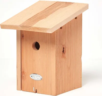 Obrázek produktu pro HOMESCAPES Ptačí budka z pravého dřeva Modřinka