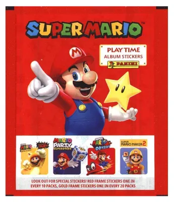 Image de Autocollant collector Panini Super Mario Playtime 2023 - 1 sachet
