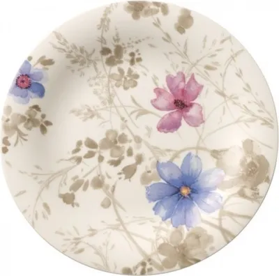 Obrázok produktu pre Villeroy & Boch Mariefleur Gris Basic, Tanier na raňajky, Kolo, Porcelán, Viacfarebný, 21 cm, 350 g